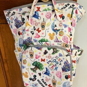 Colorful Disney Theme Backpack